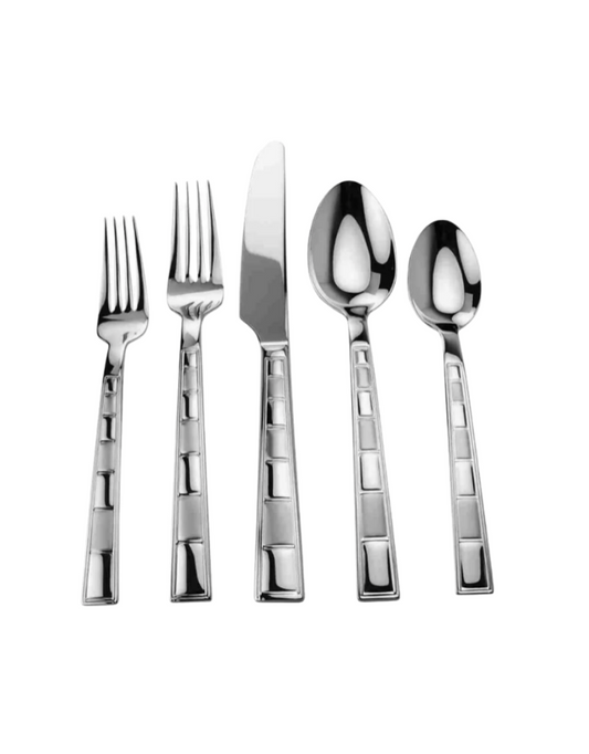 Matte Chicago Flatware 20 Piece Set