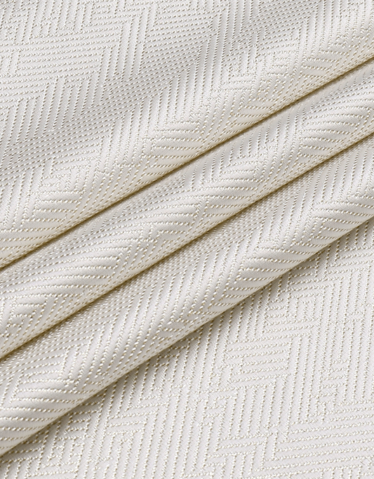 Jacquard Tablecloth Desert White Gold #1336