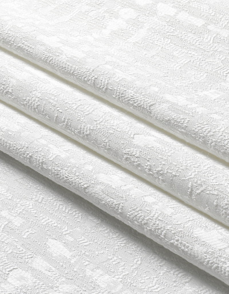 Jacquard Wave Silver Tablecloth #1357