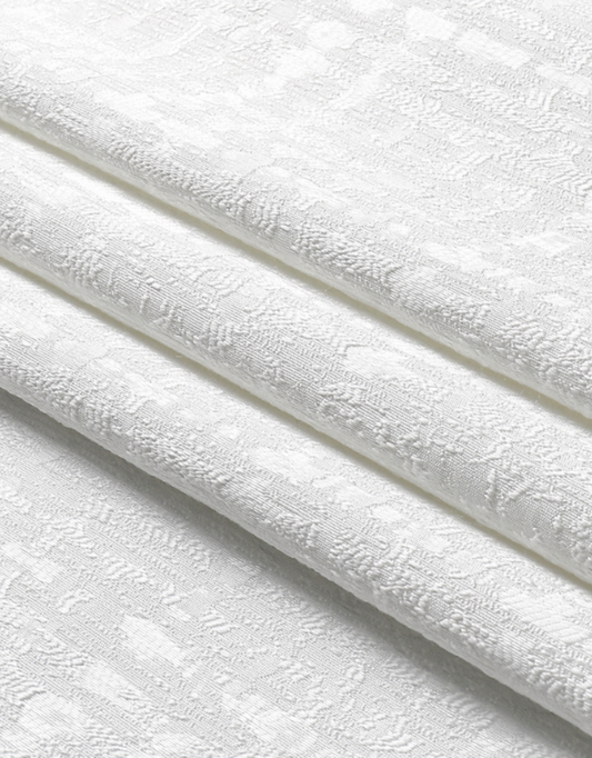 Jacquard Wave Silver Tablecloth #1357