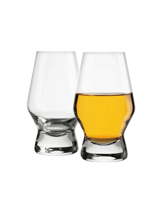 Halo Crystal Whiskey Glass Set