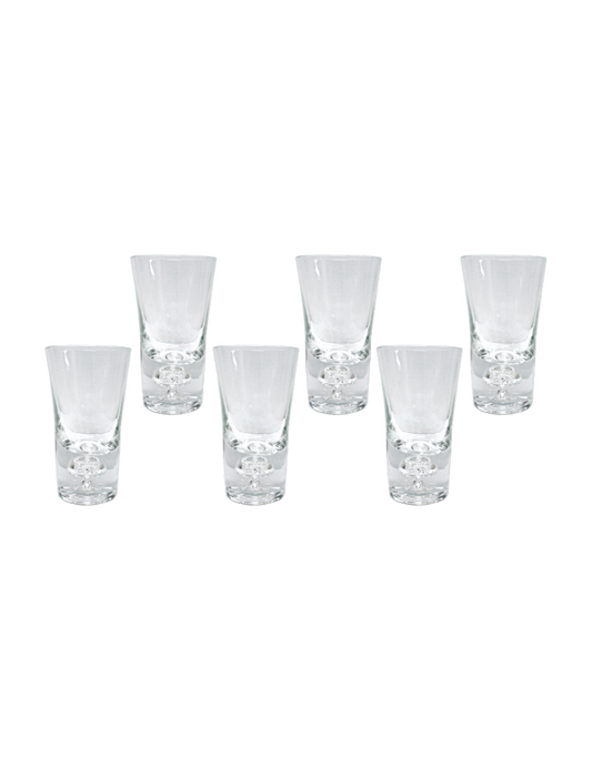 Crystal Filled Shot Glass Set