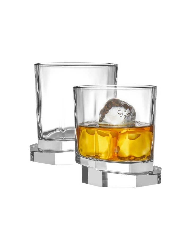 Aqua Vitae Octagon Whiskey Glass Set