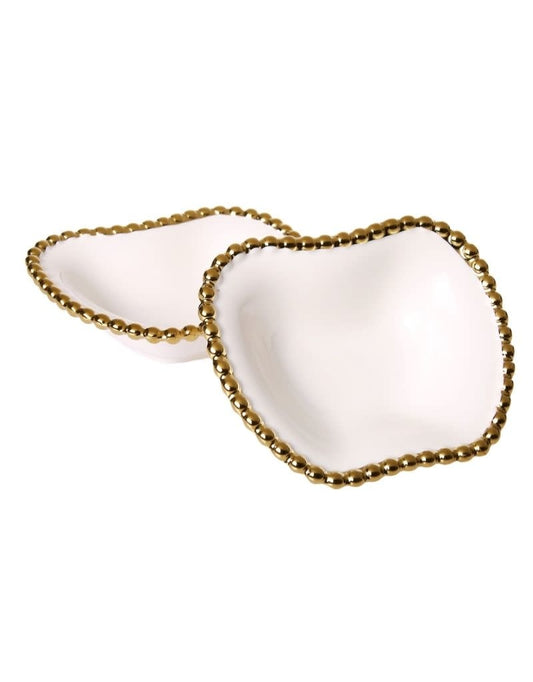 Porcelain Apple Design Dish