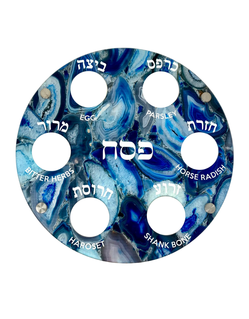 Acrylic Seder Plate & Bowls (Options)