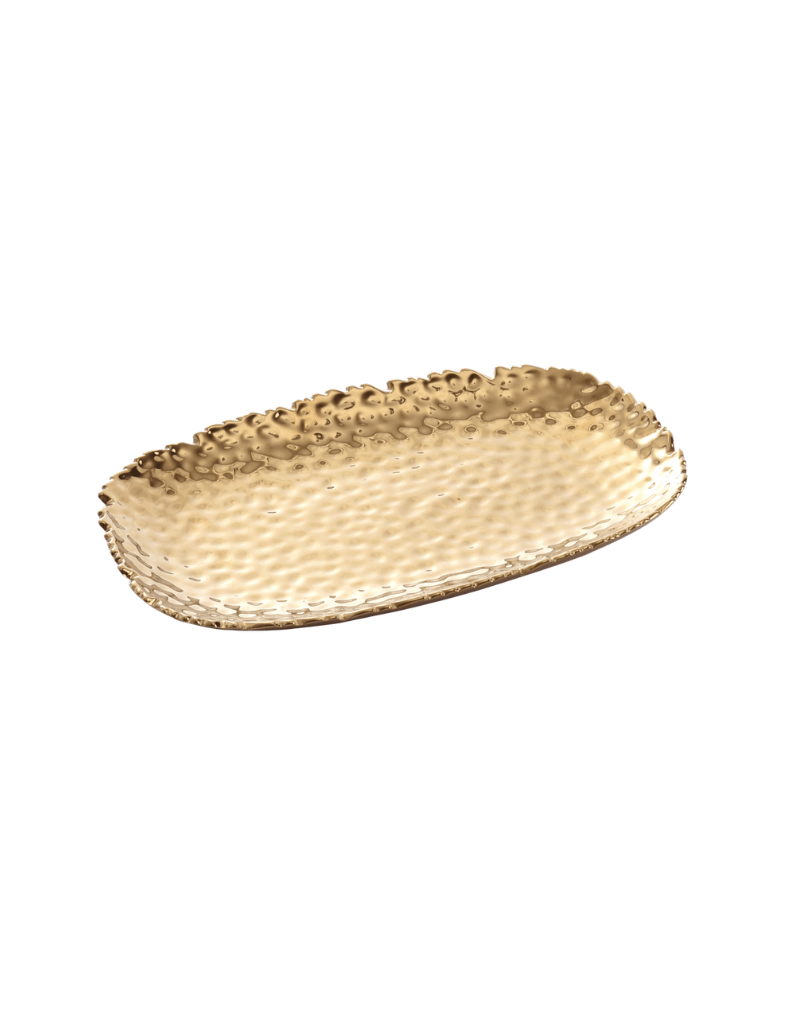 Small Gold Serving Platter