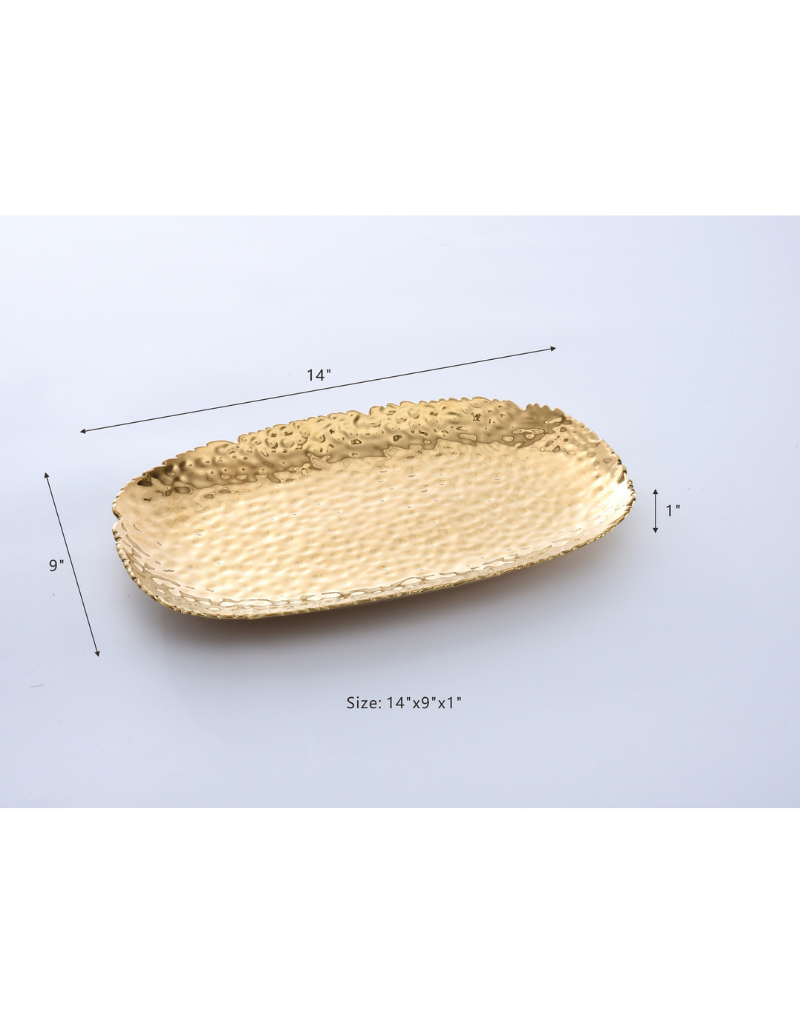 Medium Gold Serving Platter