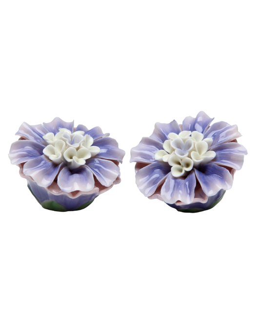 Floral Salt & Pepper Shakers (Options)