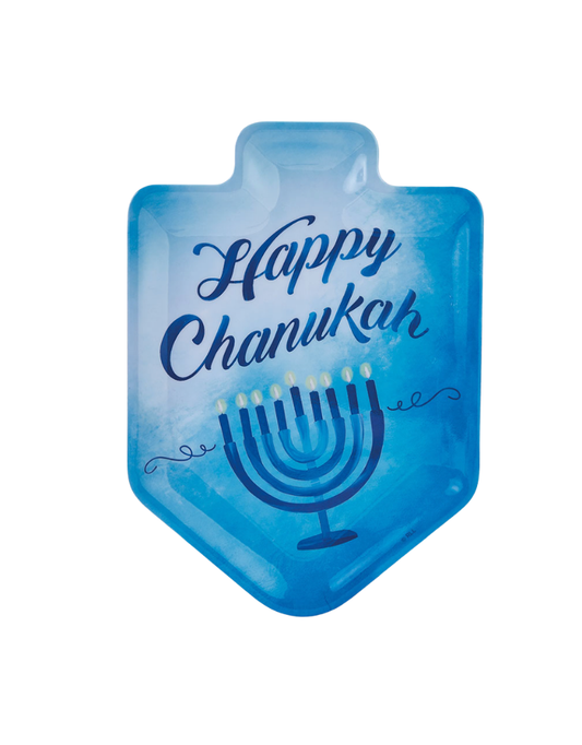 Sapphire Collection Dreidel Shaped Melamine Serving Tray