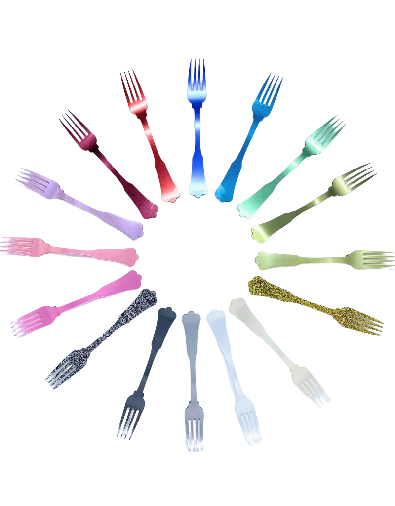 Small Acrylic Forks