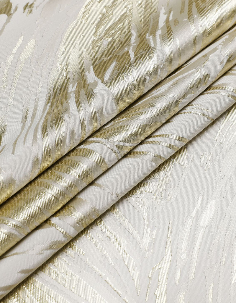 Jacquard Tablecloth Gold Swirl #1228