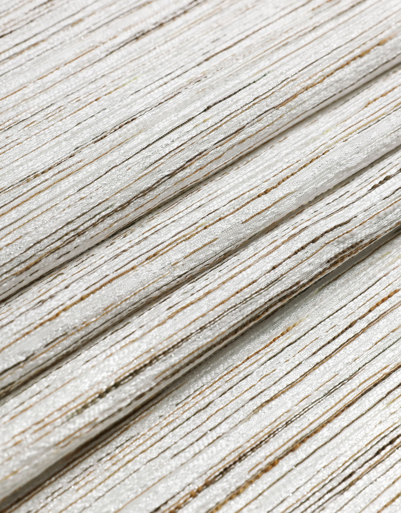 Jacquard Metallic Striped Tablecloth #1313