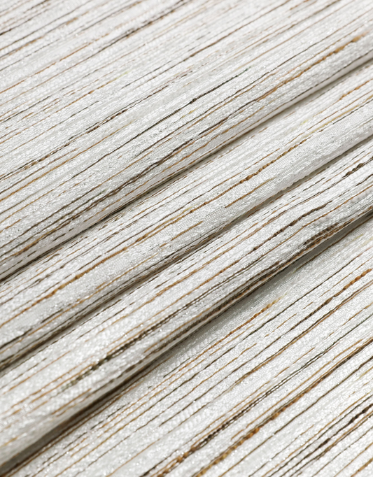Jacquard Metallic Striped Tablecloth #1313