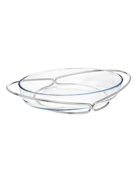 Infinity Oval Glass Server